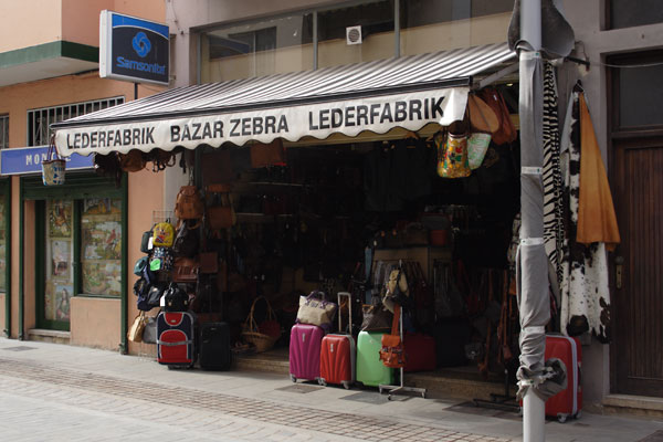 laederbutikken Læderforretningen i Calle de Zamora