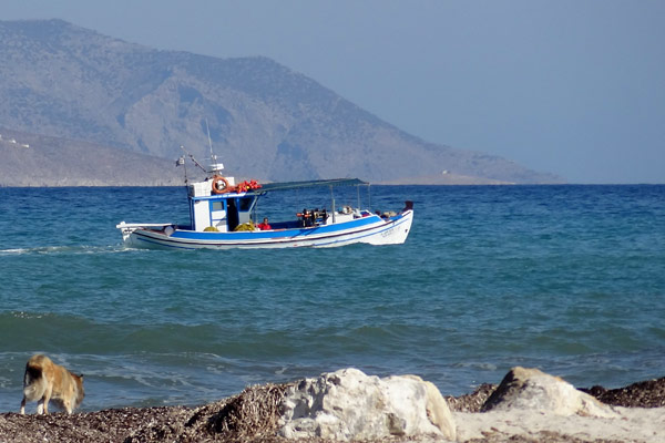 Fiskekutter på Kos Fiskekutter på Kos