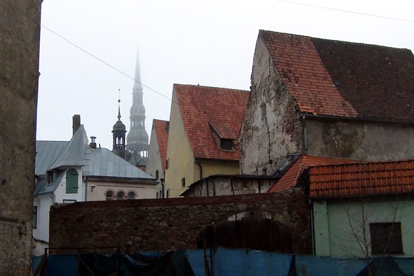 Gråvejr i Riga