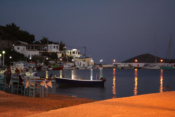 Aften i Pandeli Bay Aften i Pandeli Bay
