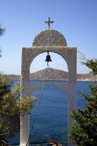 Ved krabbekirken på Leros Ved krabbekirken på Leros
