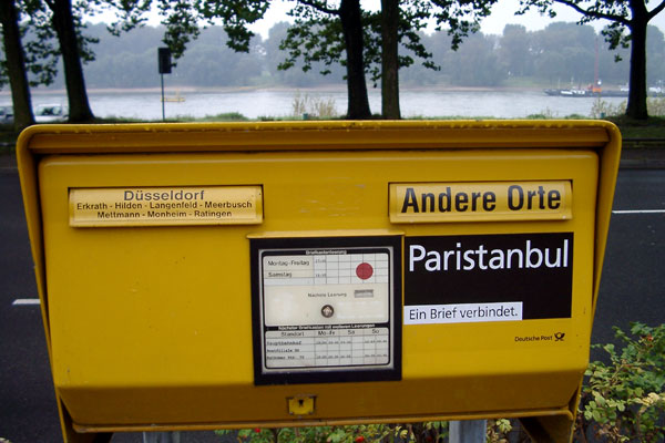 Postkasse i Düsseldorf