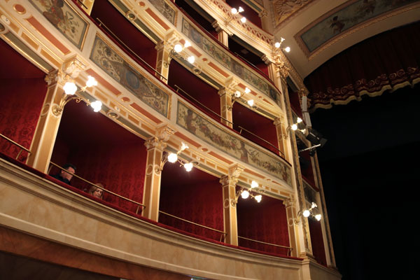 Balkoner i teatret Fra teatret