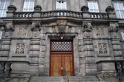 Door to the Danish Parliament