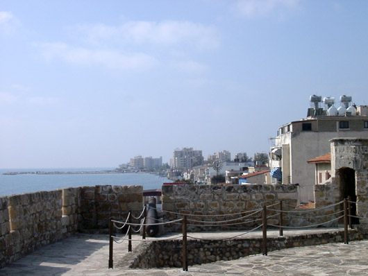 View from Larnaca Fort