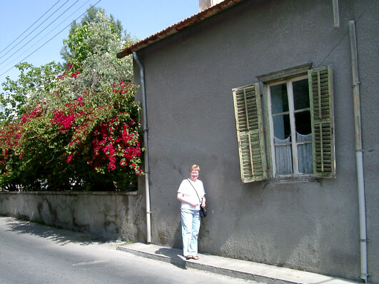 From a residential area in Larnaca
