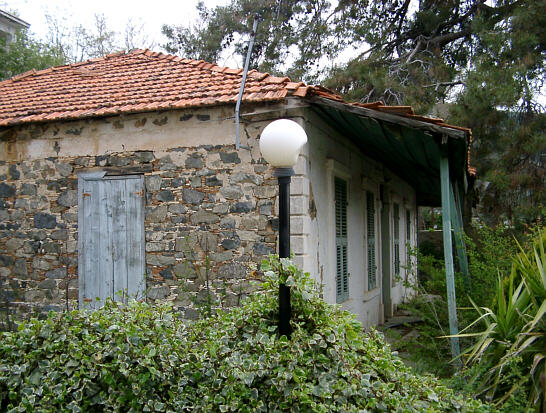 Hus i Plastres i Troodosbjergene