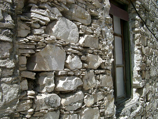 Karakteristisk stenmur p&aring; Cypern