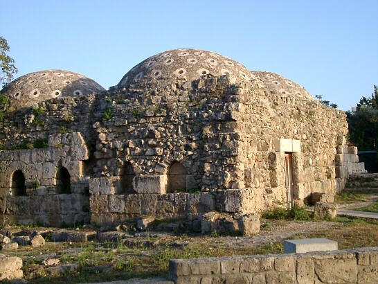De frankiske Bade i Paphos i Paphos