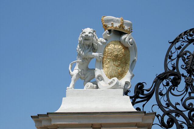 Belvedere castle in Vienna