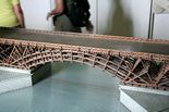 Model af Trajans bro over Donau