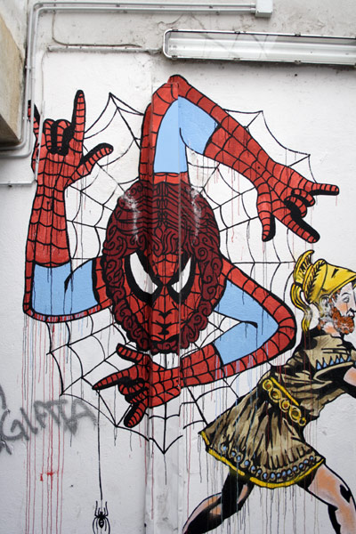 Siciliansk graffiti - Spiderman
