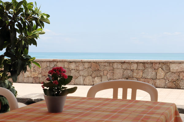 Havudsigt Taverna Naxos