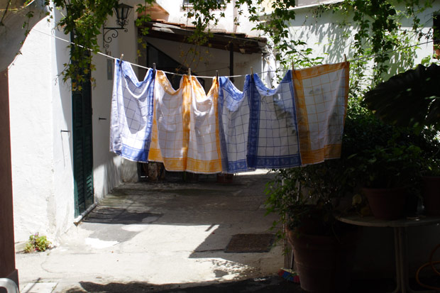 Drying towels