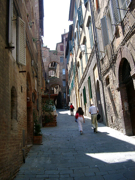 Street in Siena