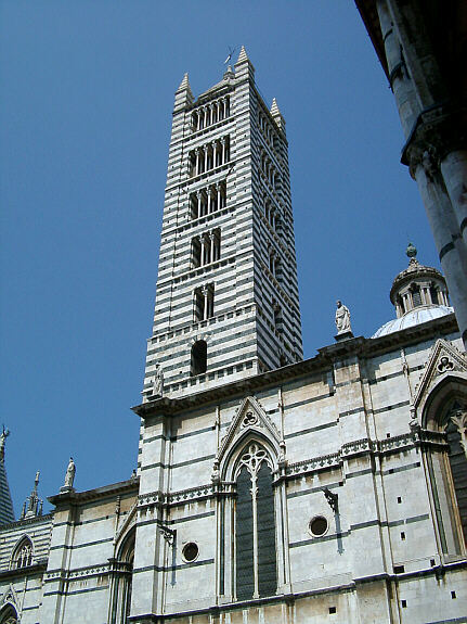 The cathedral's tower