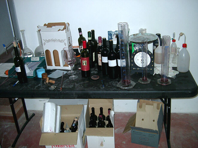 The oenologist's lab
