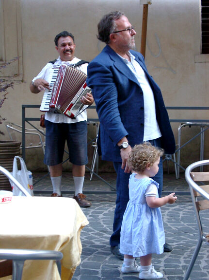 Gademusikant i Rom