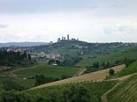 San Gimignano in the horizon