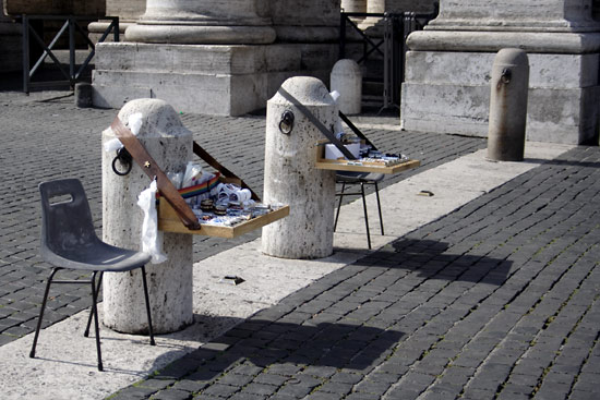 St. Peter's Square in Rome.