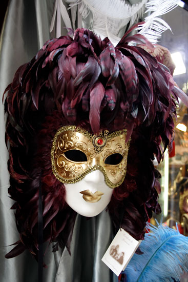 Venetiansk maske