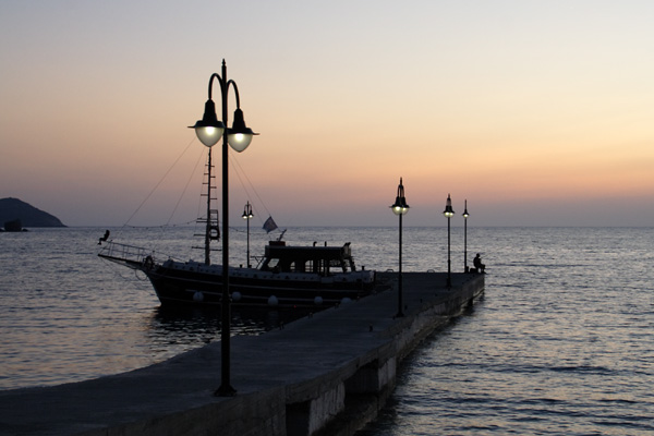 Blue hour in Kalymnos