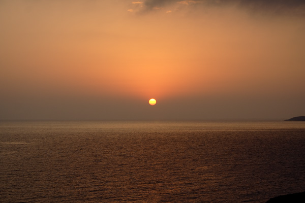 Sunset on Telendos