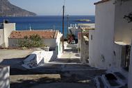 Trappegade i Pigadia p&aring; Karpathos