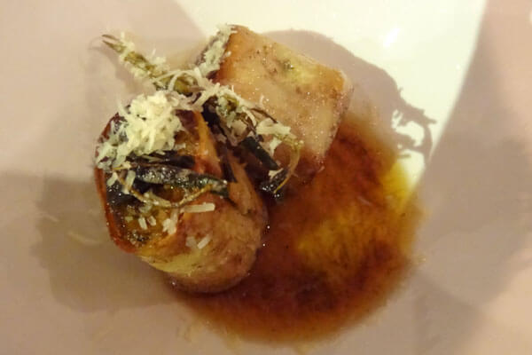 Pastaruller med spinat og ricotta