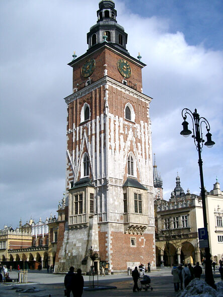 Krakow's Town Hall Tower