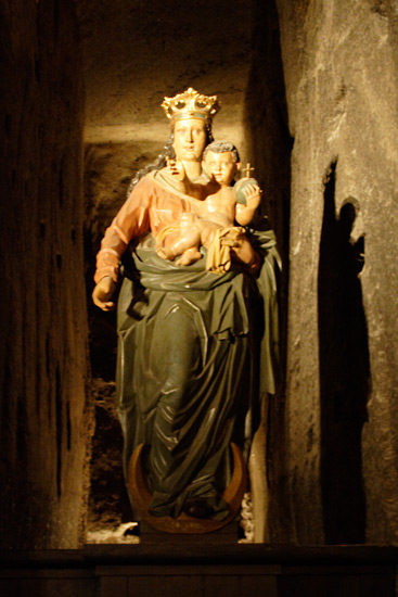 Madonna i Wieliczka saltminen