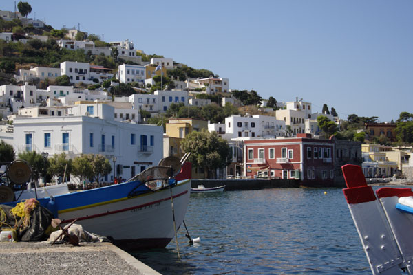 Fra havnen i Agia Marina