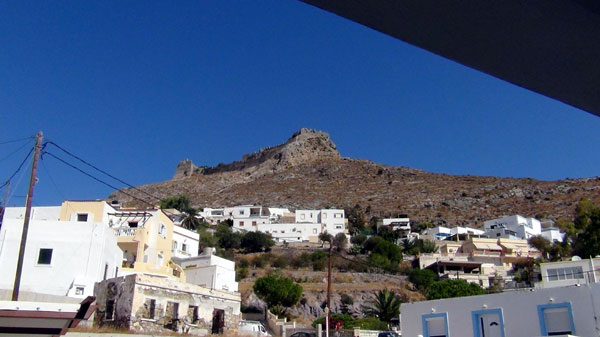 Borgen set fra vores terrasse