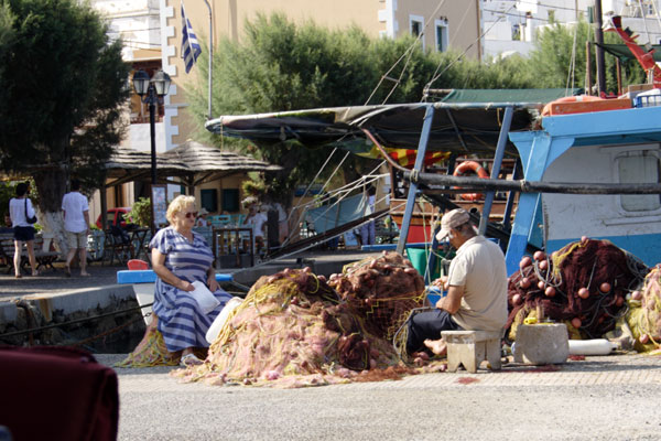 Fisker i Agia Marina