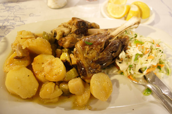 Langtidsstegt lammeskank