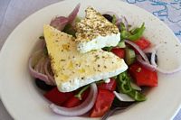 Gr�sk salat p� Psaropoula