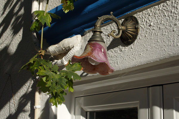 D&oslash;rlampe p&aring; Telendos