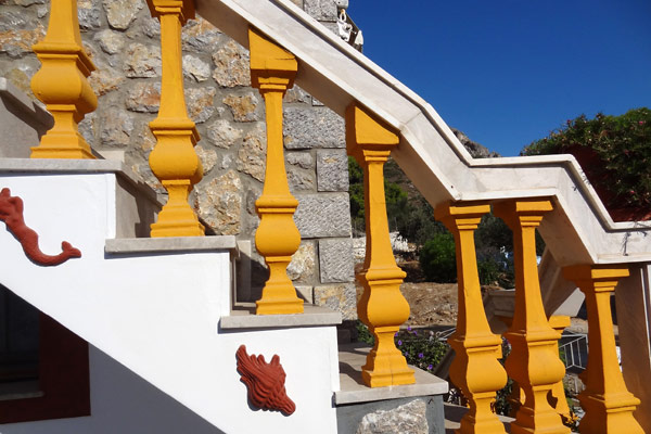 Trappegel&aelig;nder p&aring; Telendos