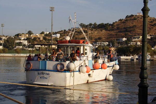Ferry between Leros and Kalymnos