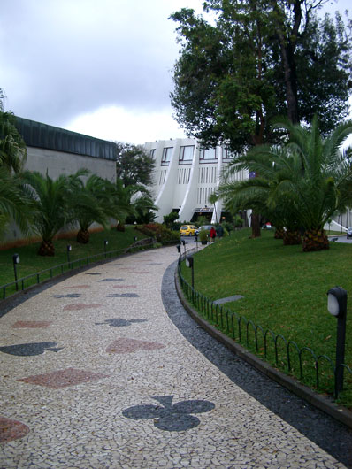 Path to Funchal's casino.