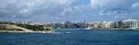 Sliema seen from Valletta's ferry berth
