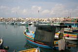 Fiskerb&aring;de i Marsaxlokk