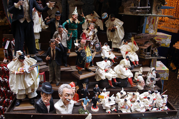 Figurer og dukker i Napoli