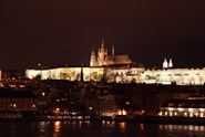 Prague Castle in evening light