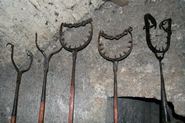 Tools in the castle prison