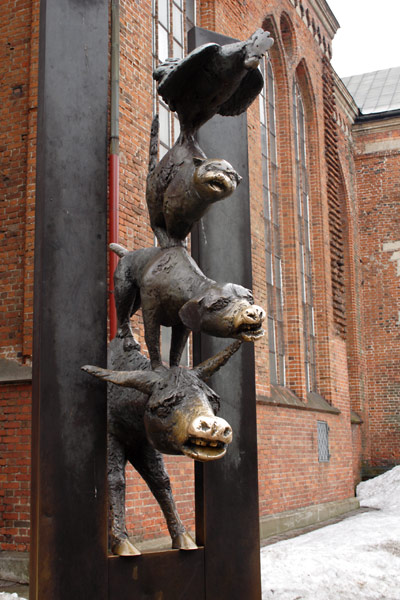 Bremermusikanterne i Riga