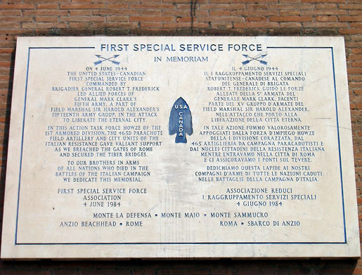 Memorial Tablet by the Protestant Cemetery in Rome