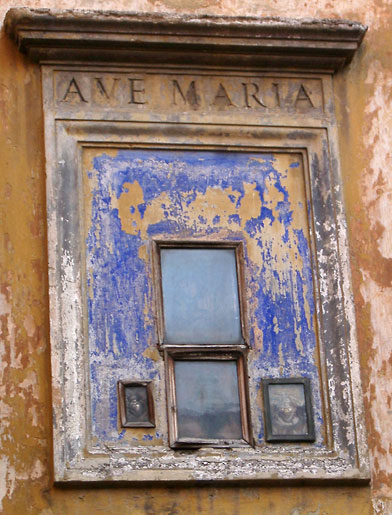 Madonna picture in Rome