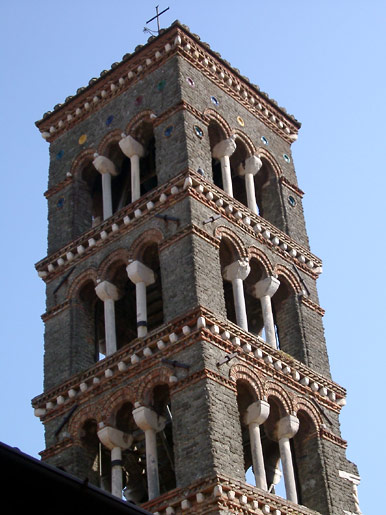 Bell tower in Frascati
