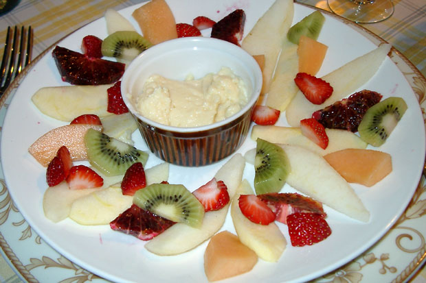 Frisk frugt som dessert